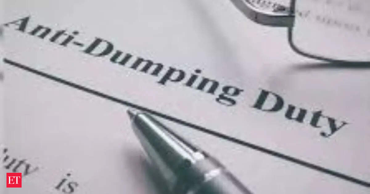 India imposes anti-dumping duties on plastic processing machines imported from China, Taiwan - The Economic Times